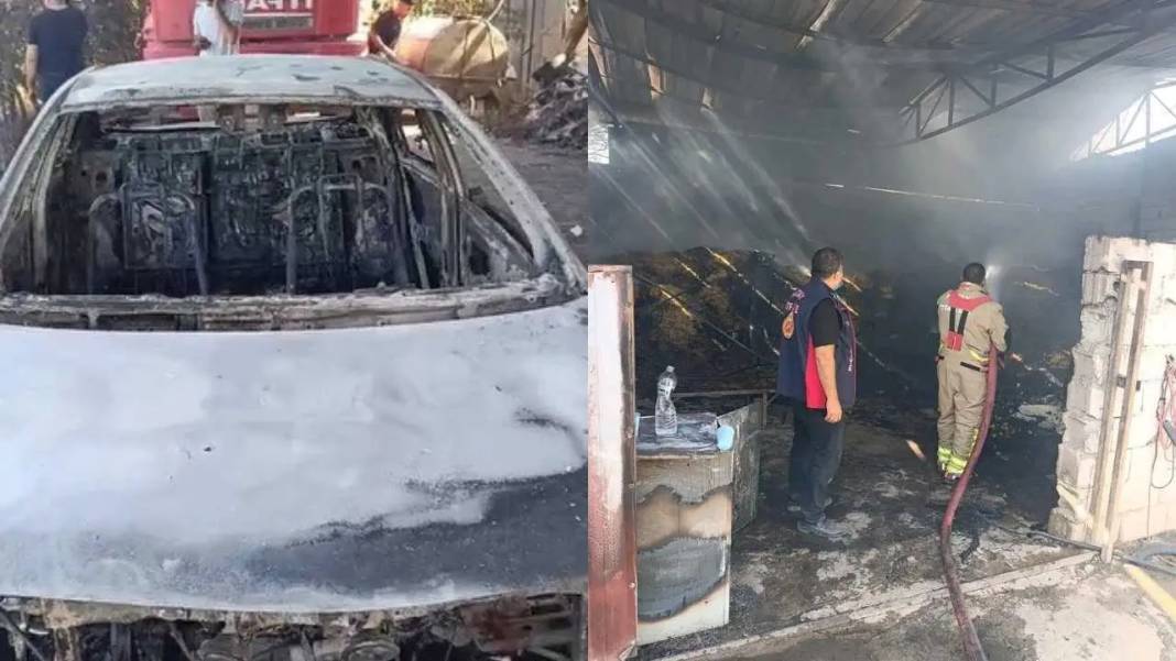 Hatay’da Depremzede Aile Yangınla Yıkıldı! Geçim Kaynakları Yok Oldu 5